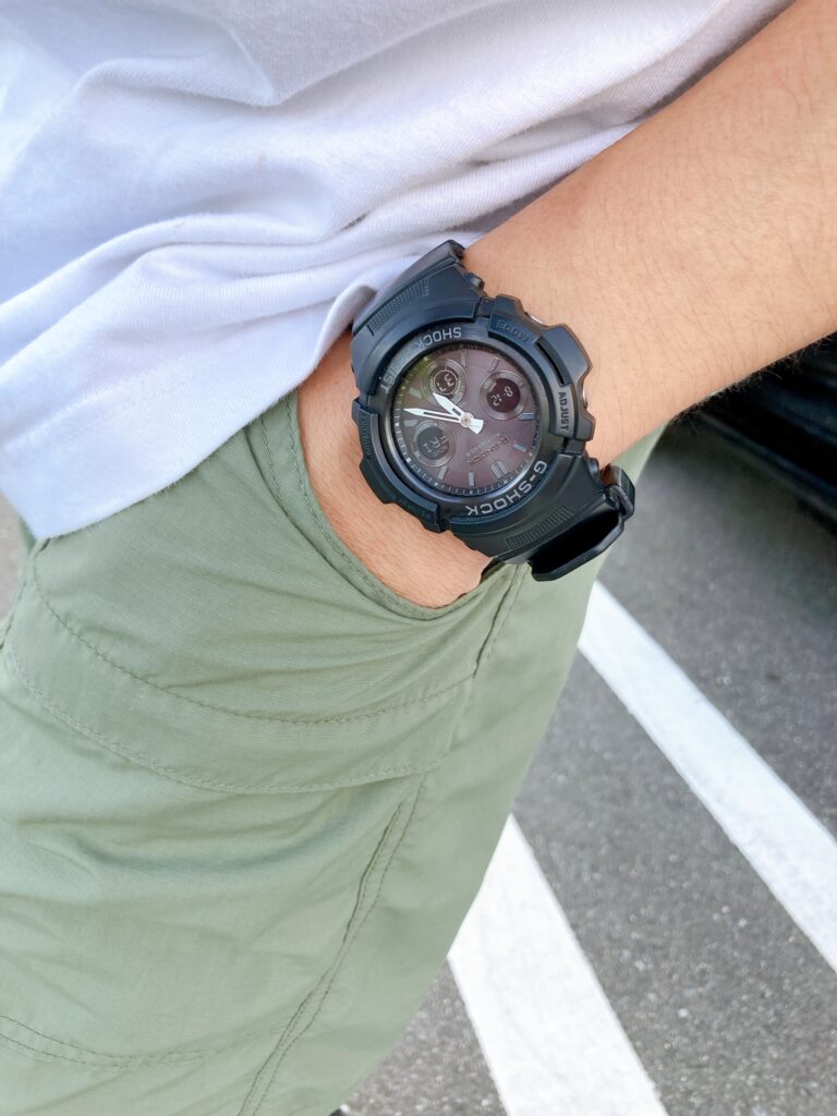家族持ちメンズミニマリストが選んだ１本の腕時計。【G-SHOCK AWG-M100