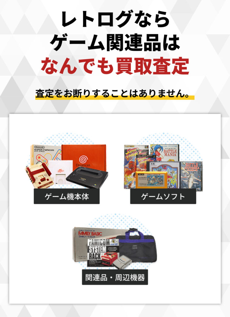 レトログ買取